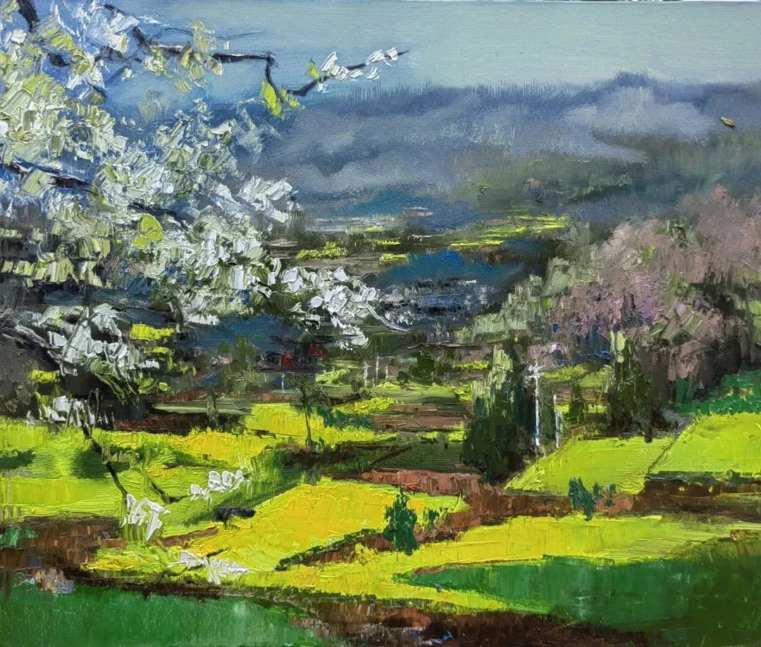 备战全国美展 西安市美术家协会蓝田写生行