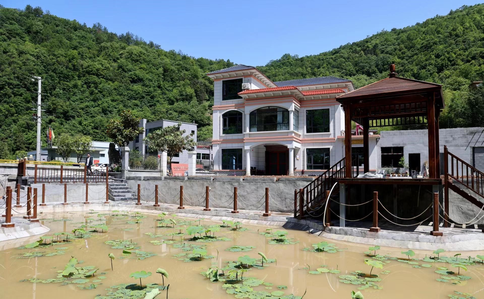 蔺河镇和平村和美庭院
